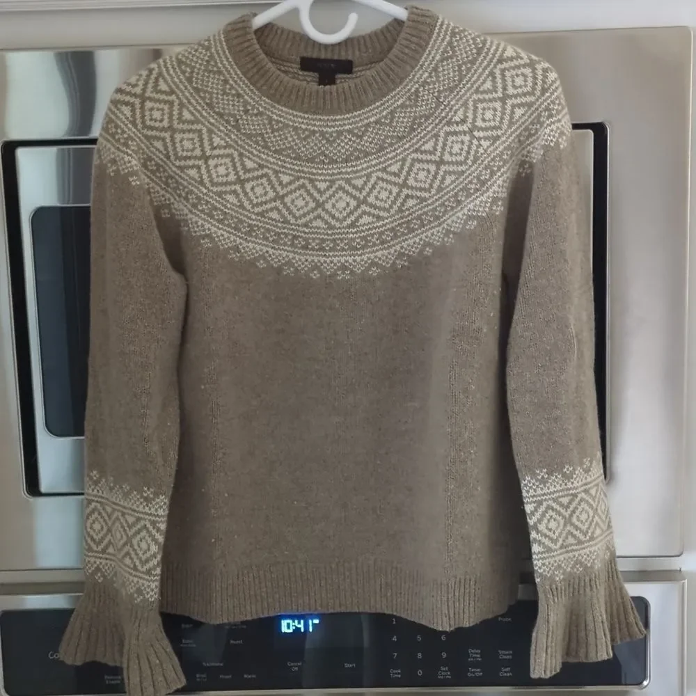 J.Crew Fair Isle sweater